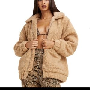 I.AM.GIA Pixie Faux Sherpa Jacket xs